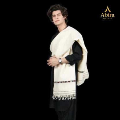 Swati Shawl – 100% Pure Wool, Handmade Abirascents